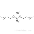 Aluminato (1 -), dihydrobis [2- (metoxi-kO) etanolato-kO] -, sódio CAS 22722-98-1